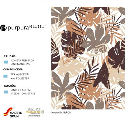 MANTEL ANTIMANCHAS PH-HAWAI MARRON