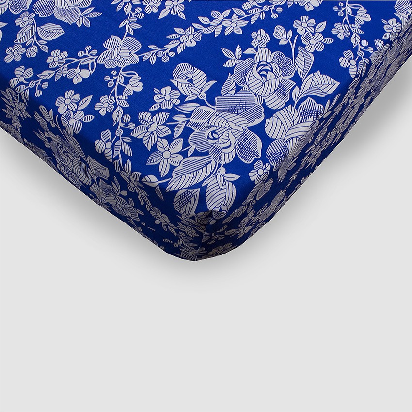 FUNDA COLCHÓN TELA AZUL - Imagen 3