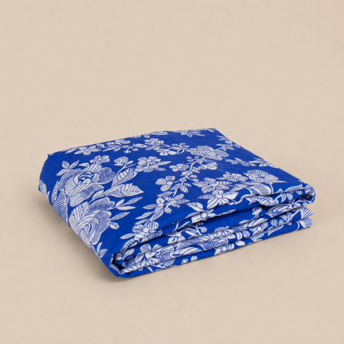 FUNDA COLCHÓN TELA AZUL